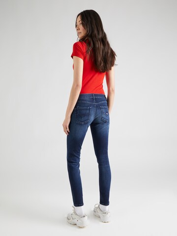 Tommy Jeans - Slimfit Calças de ganga 'SCARLETT LOW RISE SKINNY' em azul