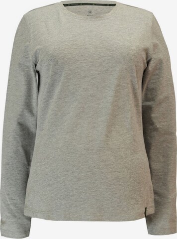 Gipfelglück Shirt 'Bea' in Grey: front
