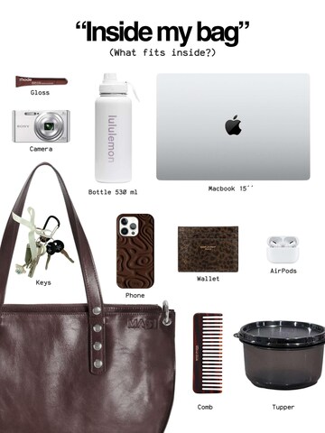 MAS1 - Shopper 'ANDY BAG x DUO' en marrón