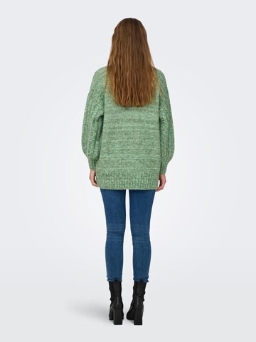 ONLY Sweater 'SAGE LIFE' in Green