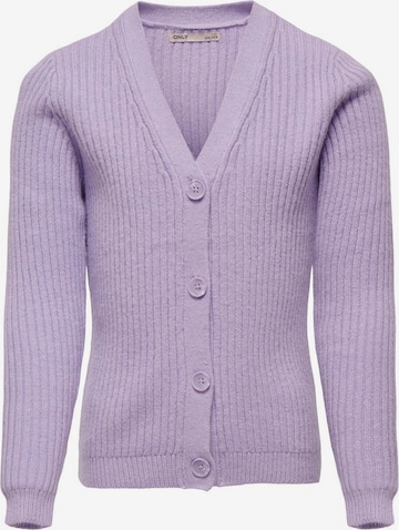KIDS ONLY Knit cardigan 'Katia' in Purple: front