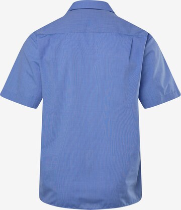 Coupe regular Chemise Men Plus en bleu