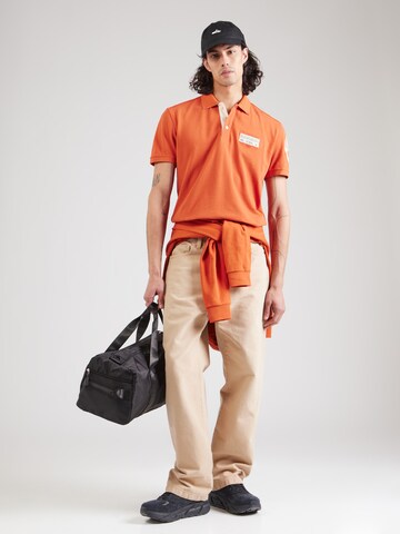 NAPAPIJRI Poloshirt 'E-AMUNDSE' in Orange