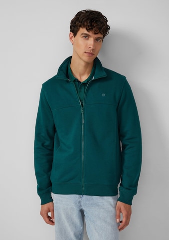 s.Oliver Sweatjacke in Grün: Vorderseite