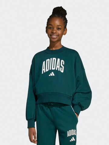ADIDAS SPORTSWEAR Sport sweatshirt i grön: framsida