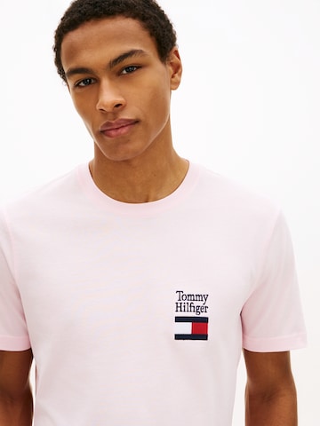 T-Shirt TOMMY HILFIGER en rose