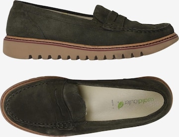 WALDLÄUFER Halbschuh 40,5 in Grün: Vorderseite