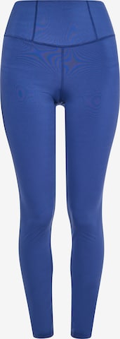 myMo ATHLSR Workout Pants in Blue: front