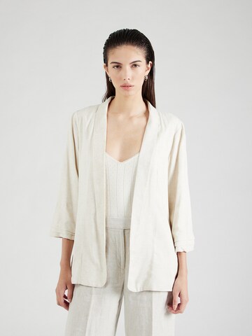 Blazer PIECES en beige : devant
