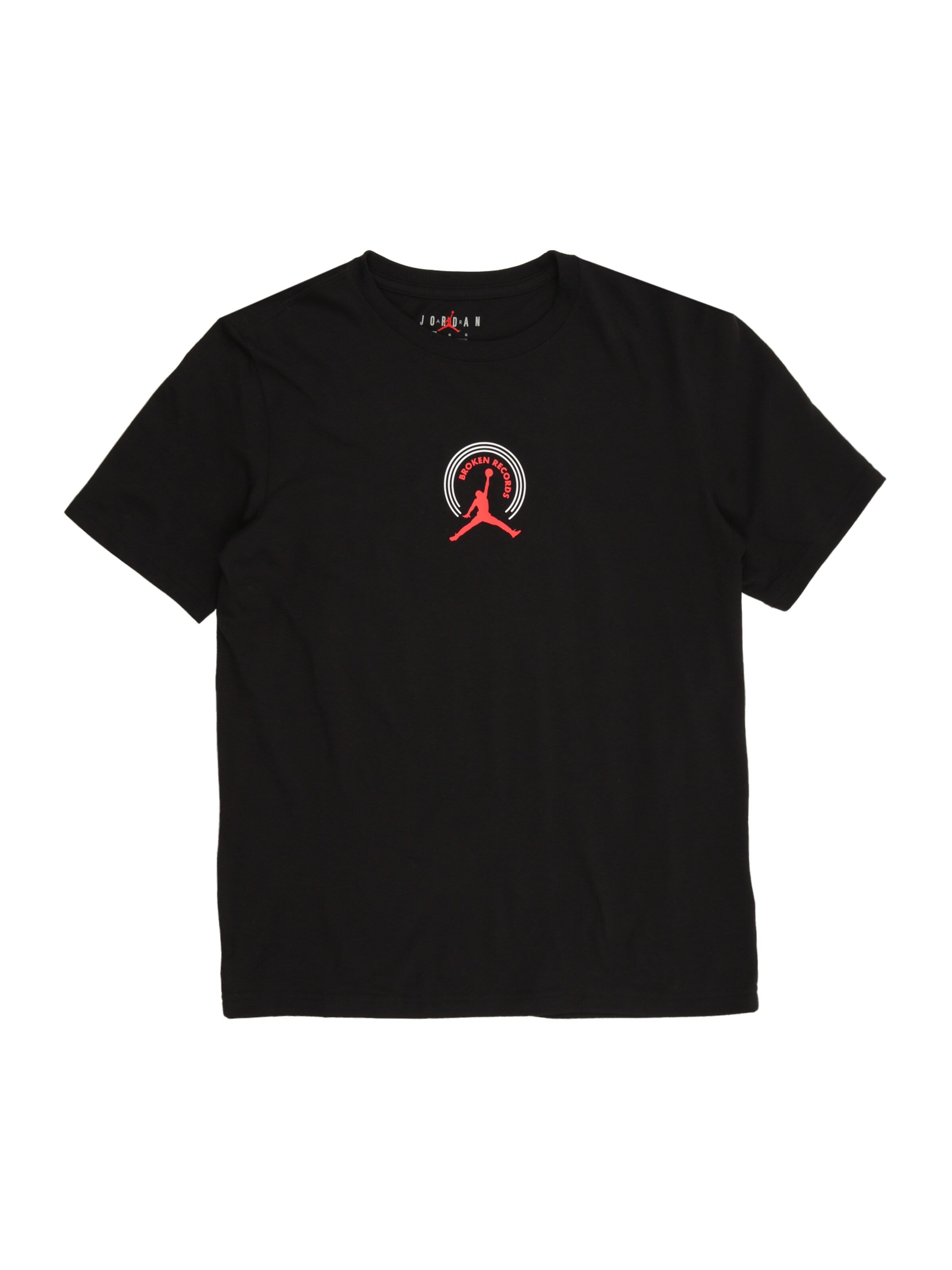 Jordan Póló 'BROKEN RECORDS' - fekete: elől