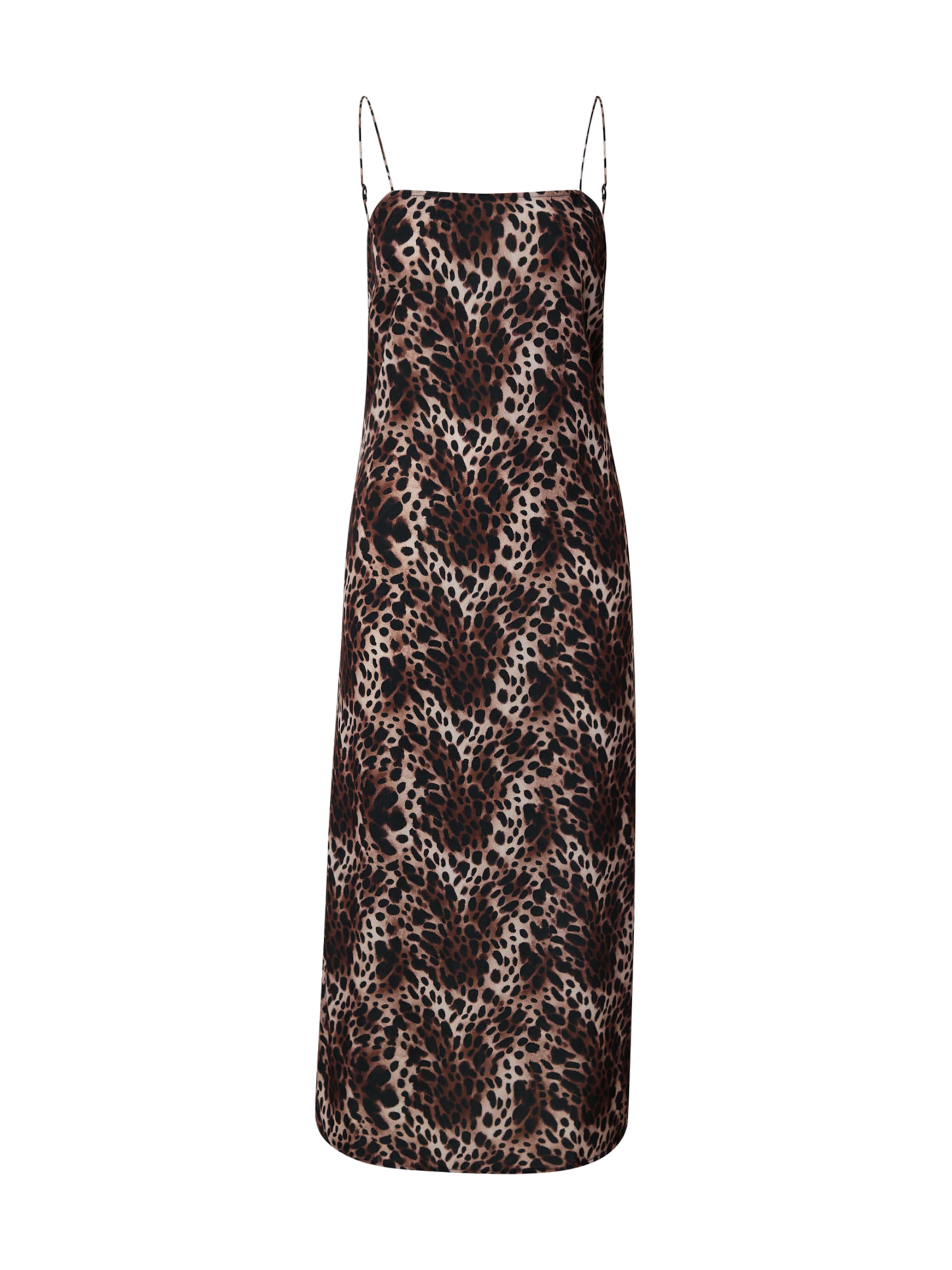 Monki Платье в Бежевый: спереди