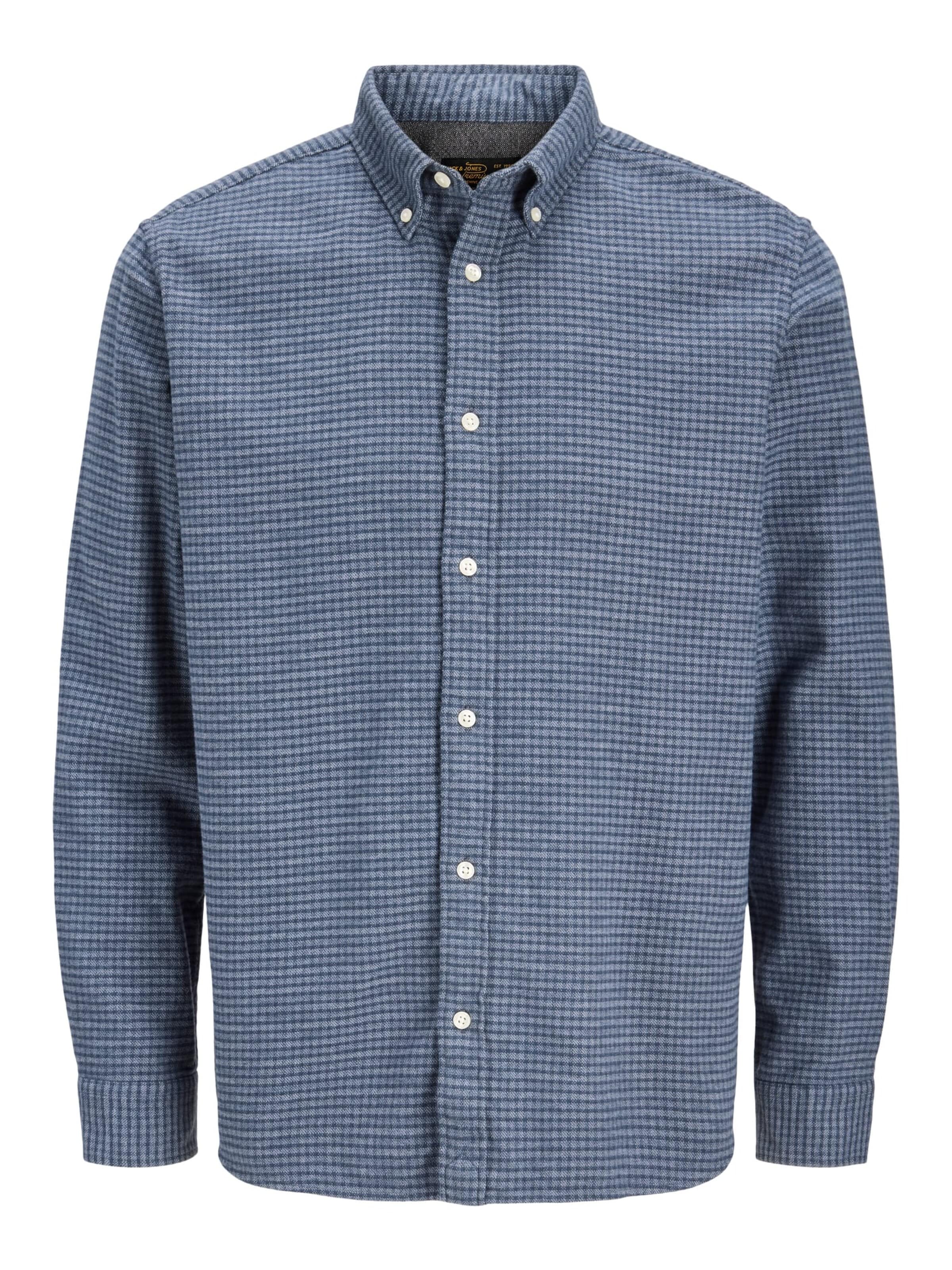 JACK & JONES Hemd 'Stanley' in Blau: Vorderseite