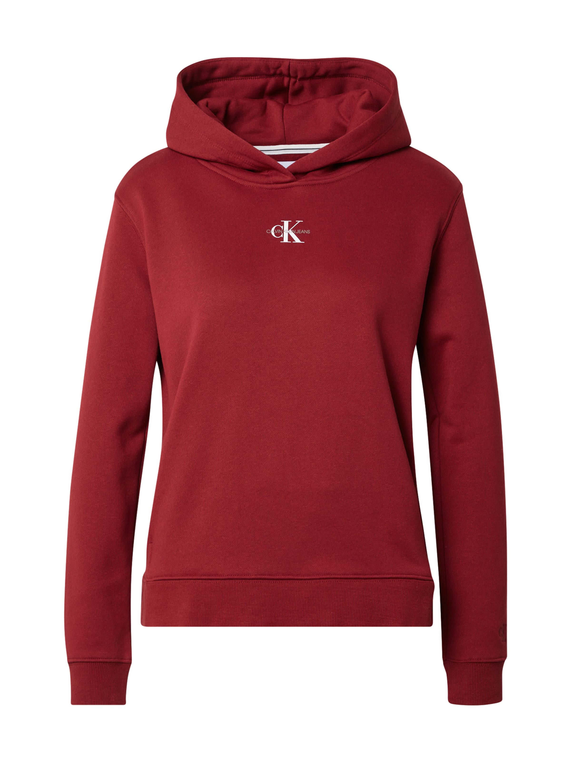 Calvin Klein Jeans Sweatshirt in Red: front
