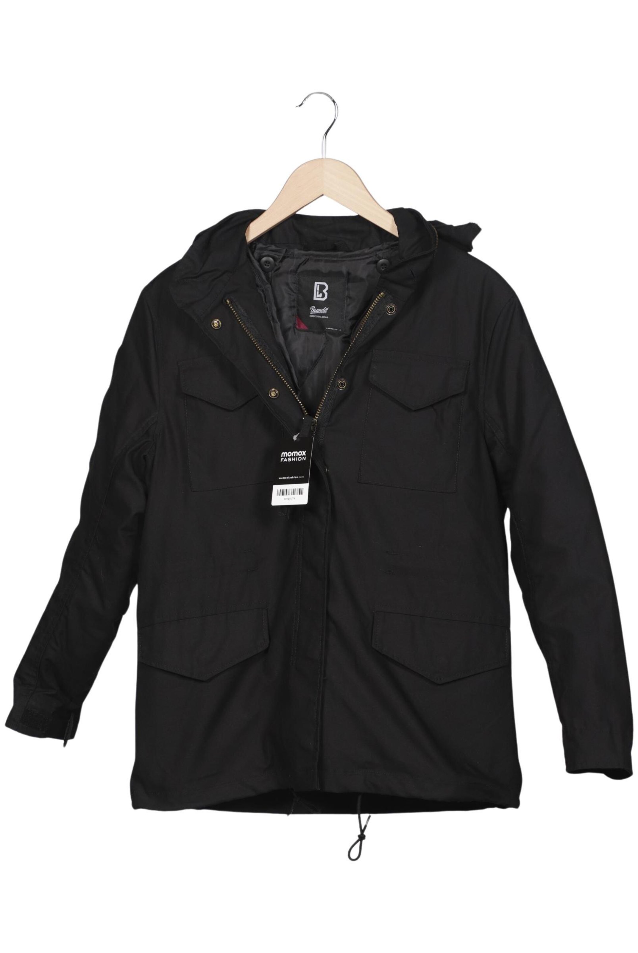 Brandit Jacket & Coat in L in Black: front