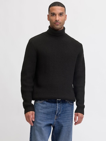 JACK & JONES Sweater 'JJ' in Black: front