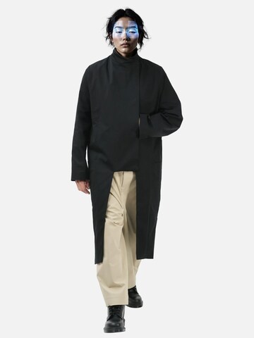 Veste mi-saison 'Manteau Taishō' Kanten en noir