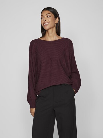 Pull-over VILA en rouge : devant