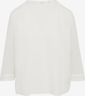 Chemisier s.Oliver BLACK LABEL en beige : devant