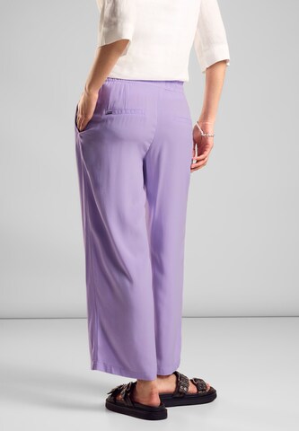 STREET ONE Loosefit Hose in Lila