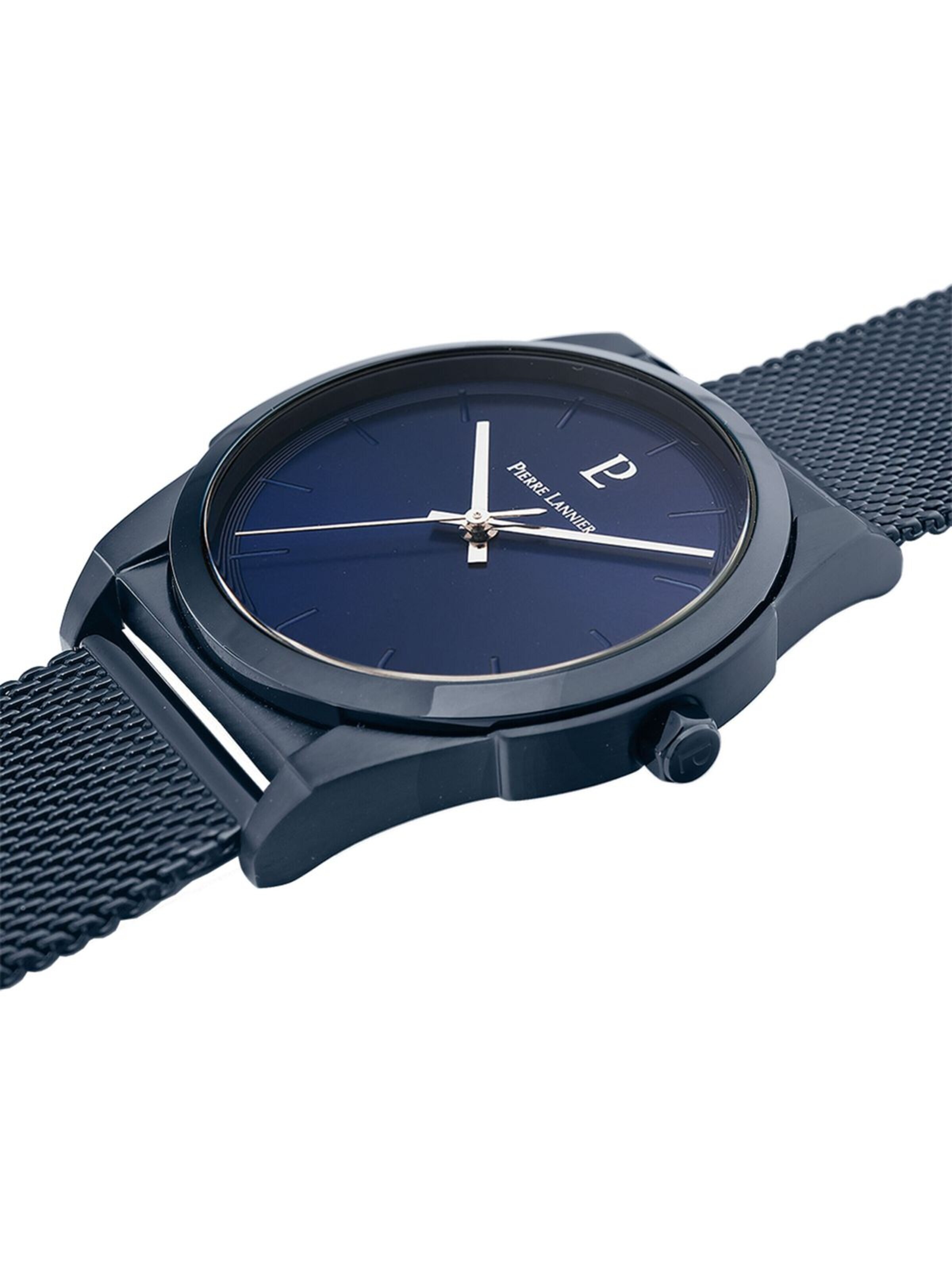 Pierre Lannier Analoog horloge 'Watch Candide' in Blauw