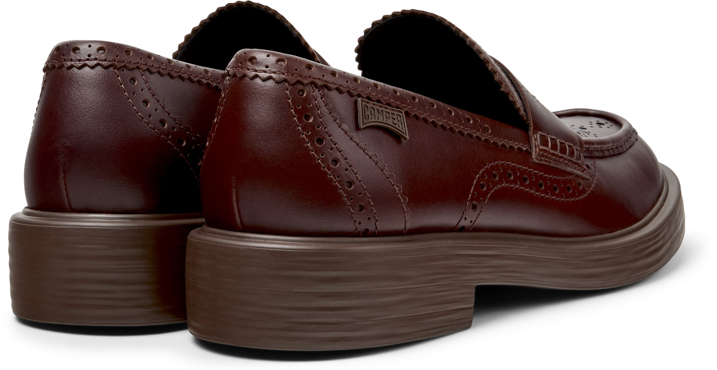 Chaussure à lacets 'Dean Twins' CAMPER en marron