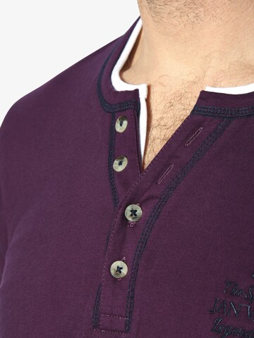 Jan Vanderstorm Shirt ' Haftor ' in Rood