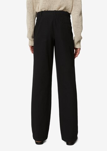 Marc O'Polo Wide leg Chino Pants in Black