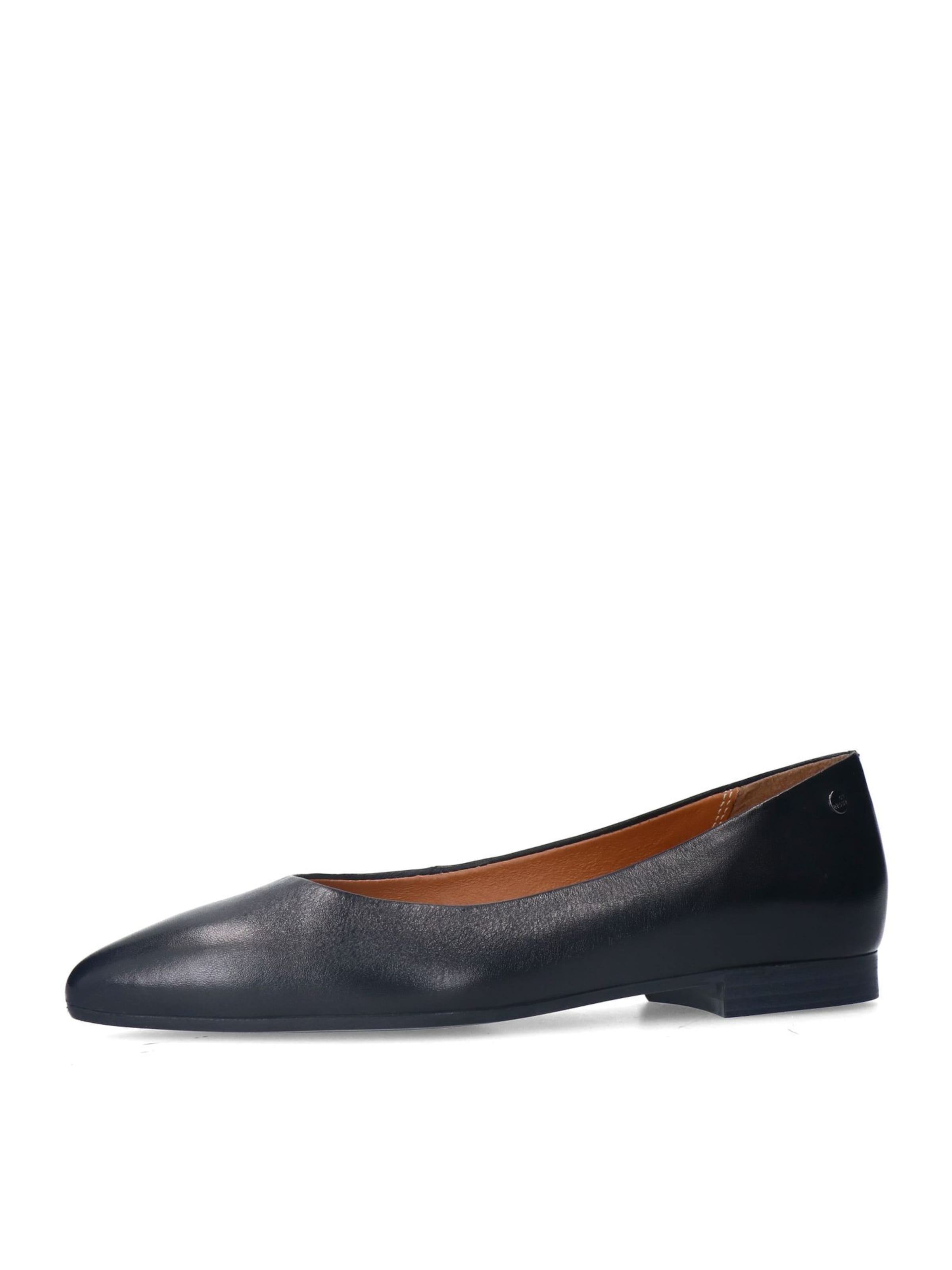 Ballerines MANFIELD en noir : devant