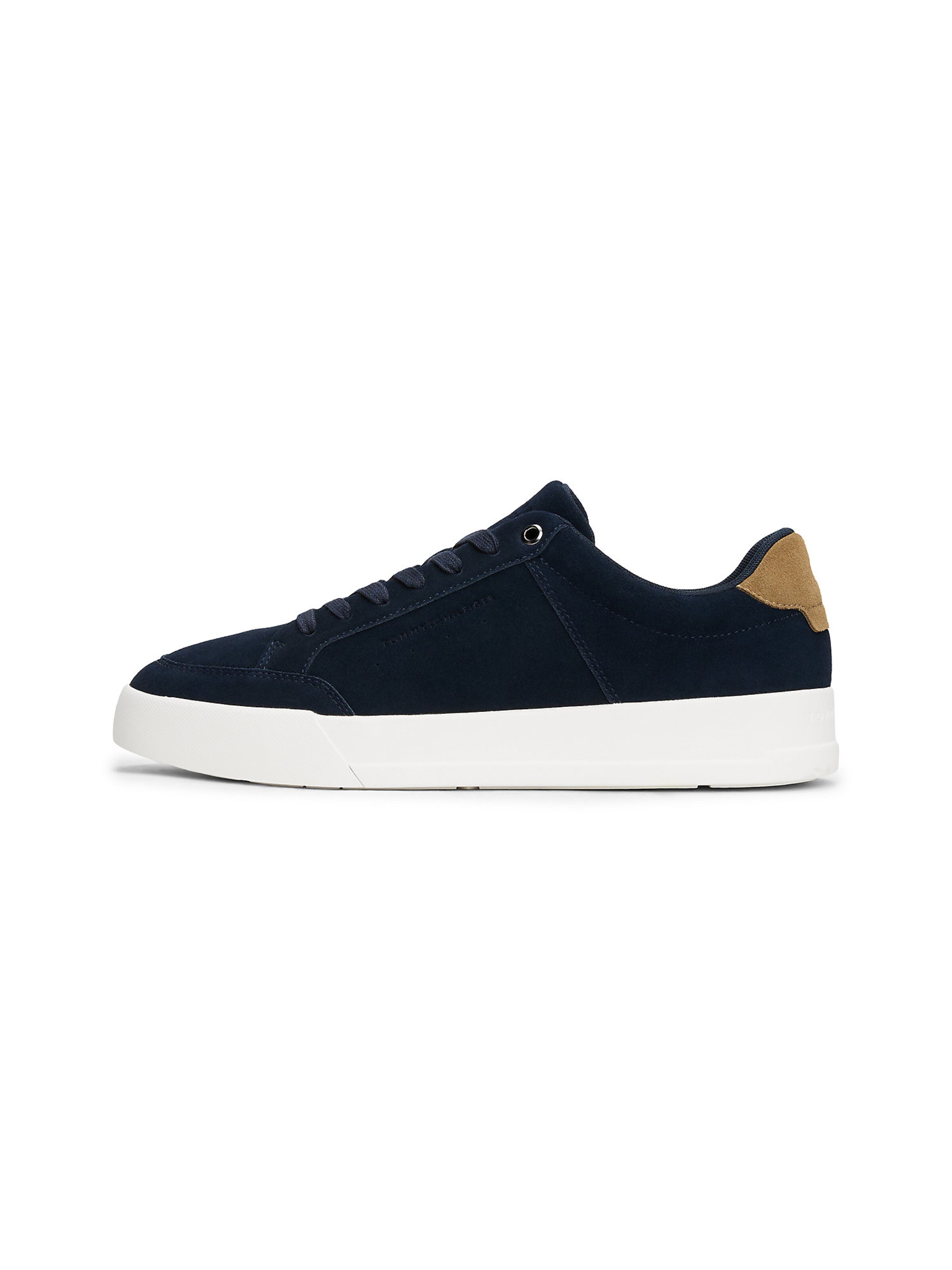 Baskets basses TOMMY HILFIGER en bleu : devant