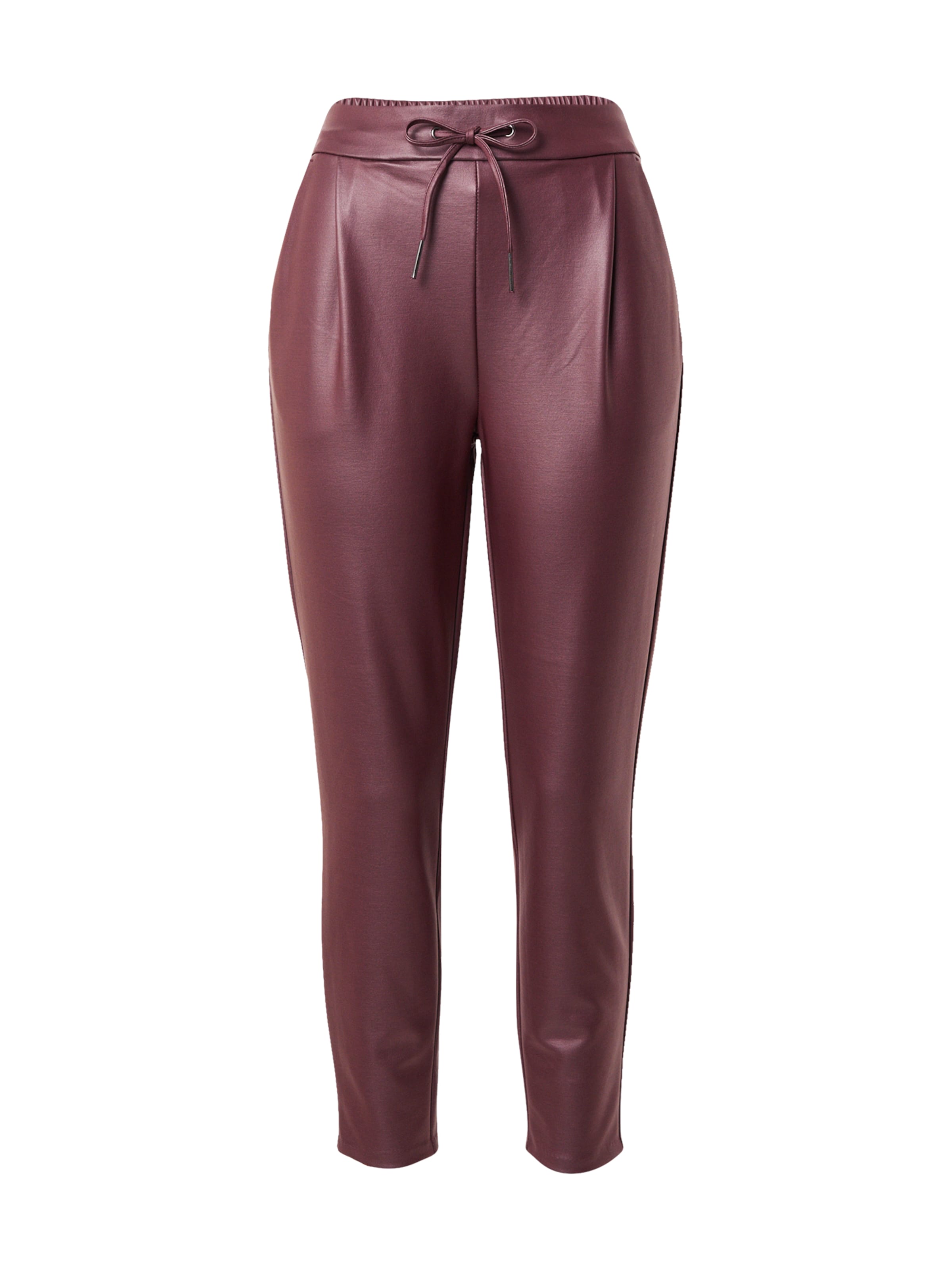 VERO MODA - Pantalón plisado 'VMEVA' en rojo: frente