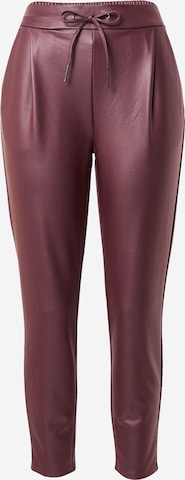 VERO MODALoosefit Hlače s naborima 'VMEVA' - crvena boja: prednji dio