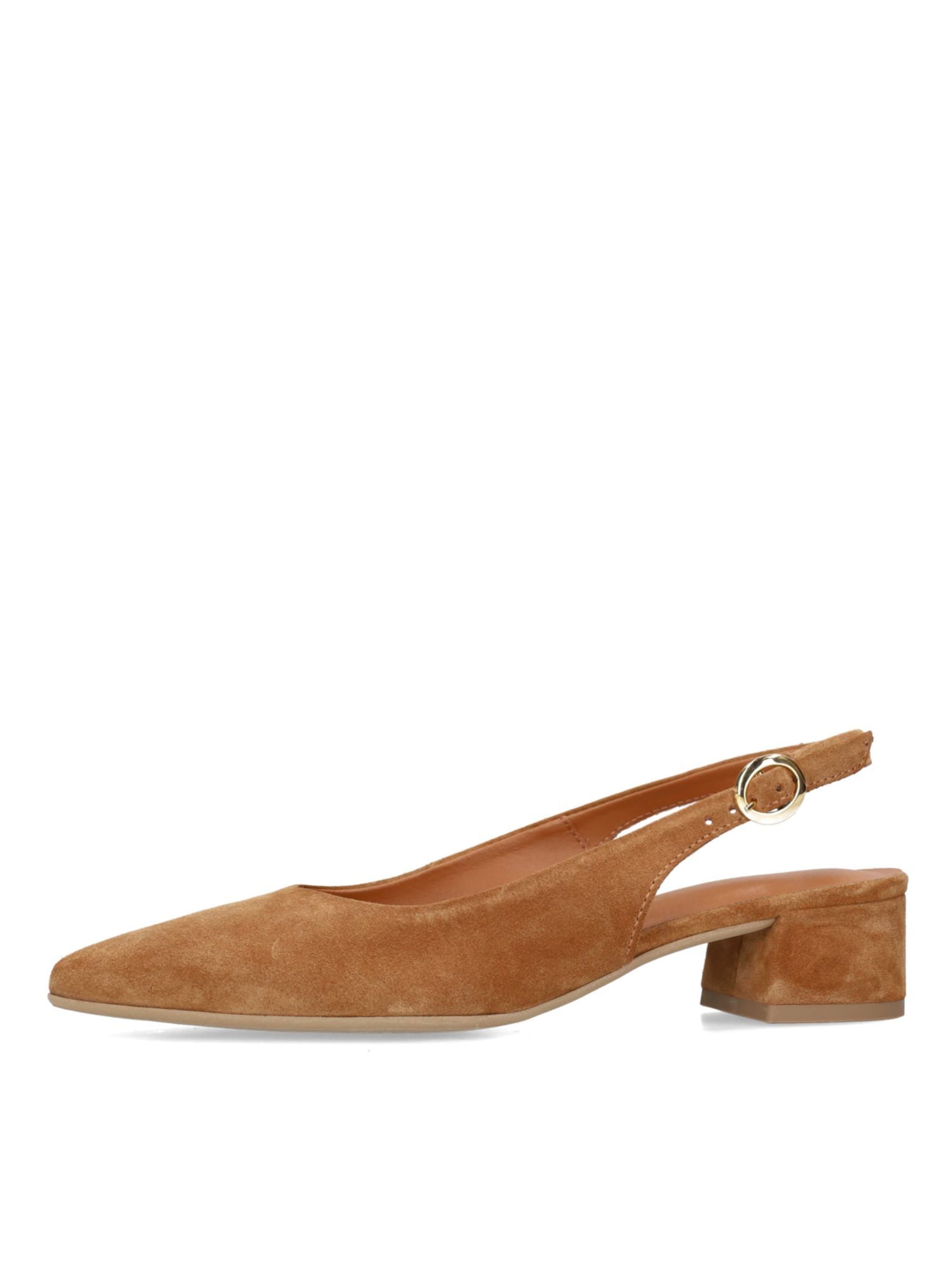 no stress Slingpumps in Bruin: voorkant