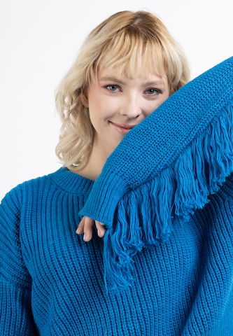 Pull-over IZIA en bleu