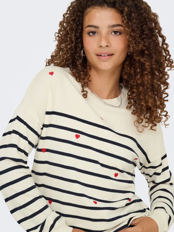 ONLY Sweater 'ONLTiba' in White