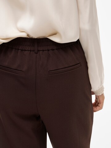 Wide Leg Pantalon à pince 'VIVARONE' VILA en marron