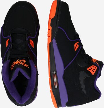 Nike Sportswear Високи маратонки 'Air Flight 89' в черно