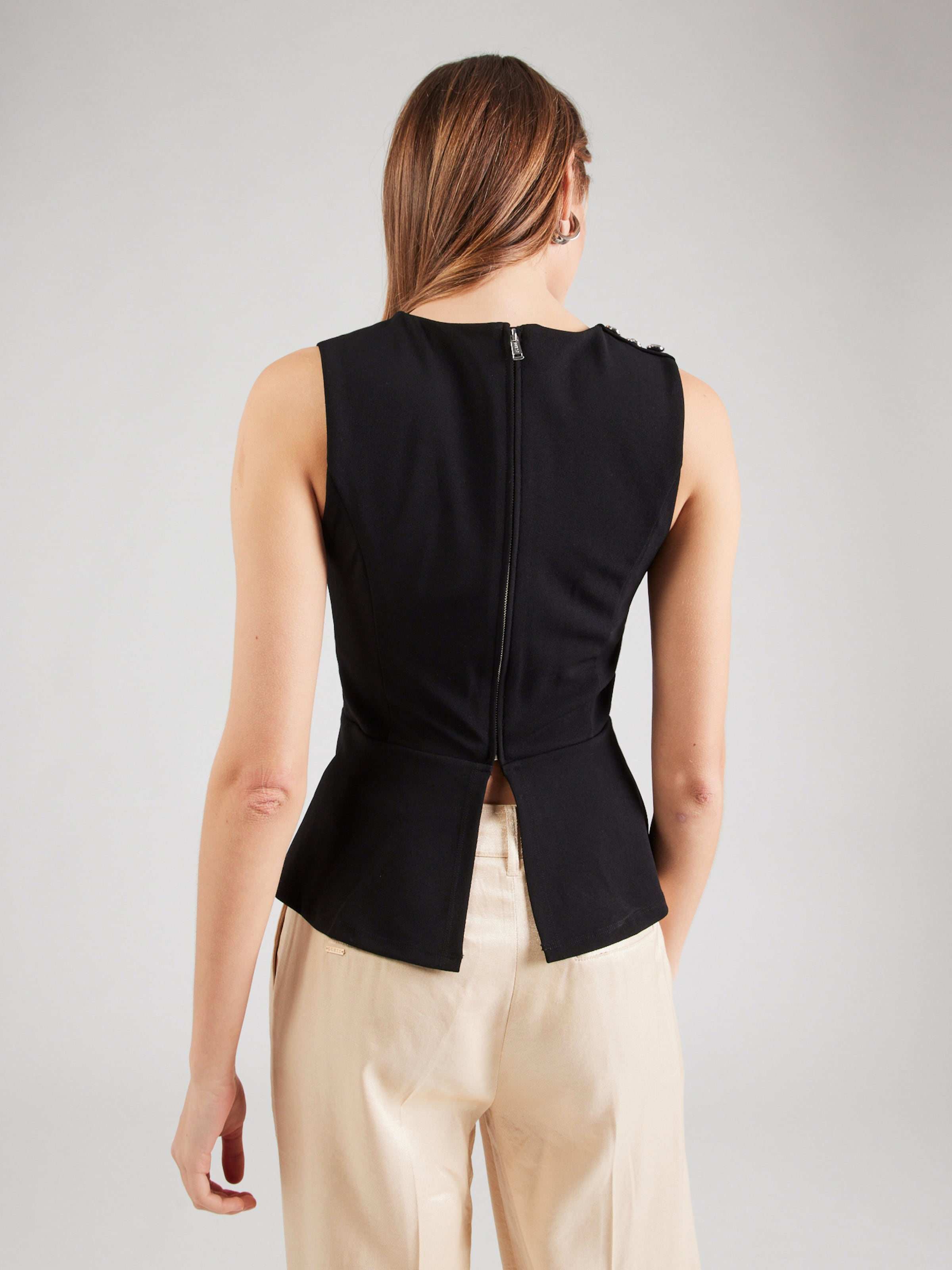 guess peplum