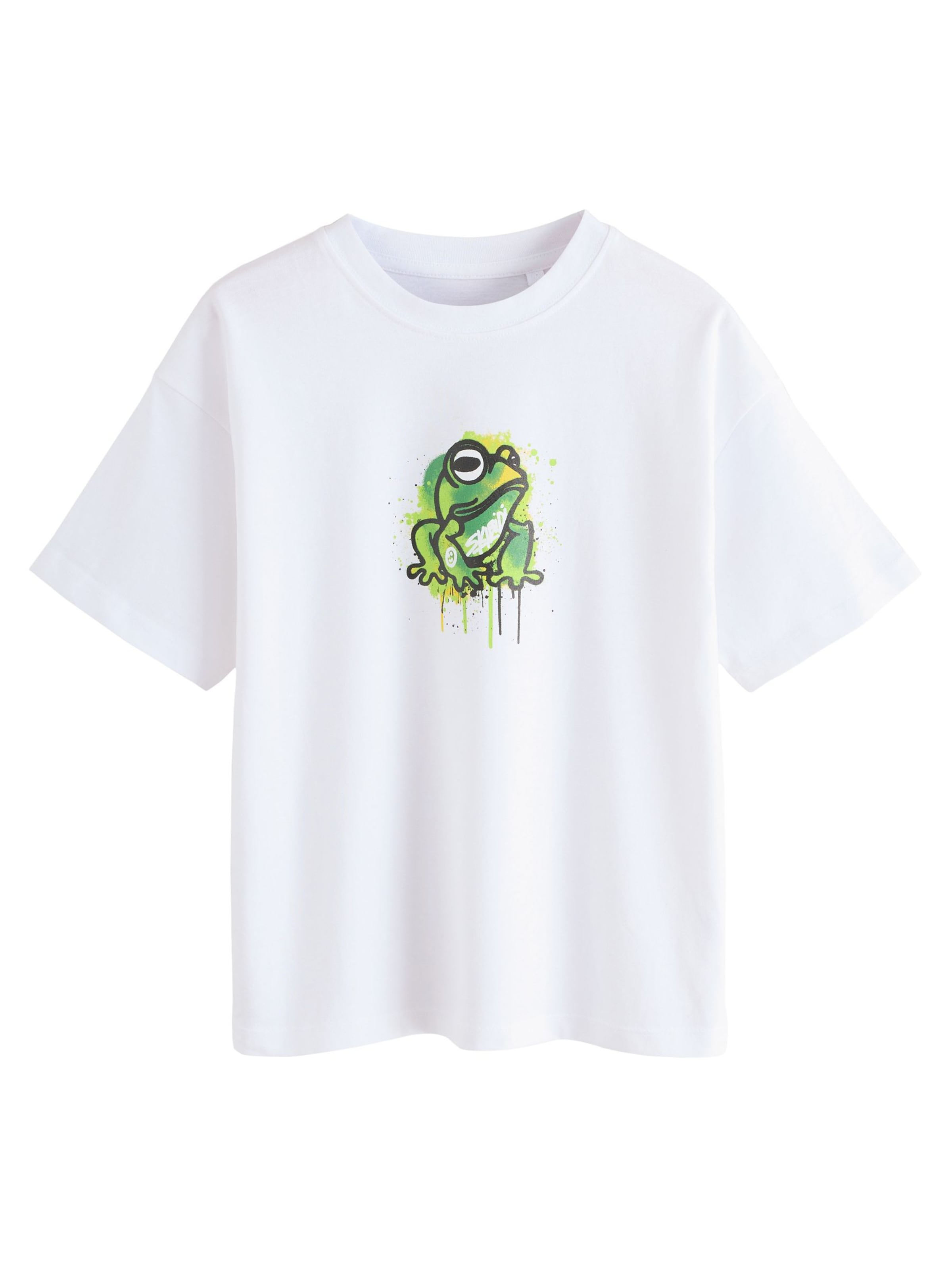 Next Shirt in Wit: voorkant