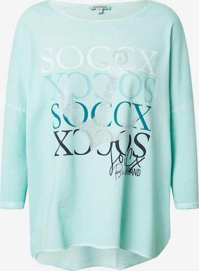 Soccx Sweatshirt 'SA:RA' in Mint / Mixed colours, Item view