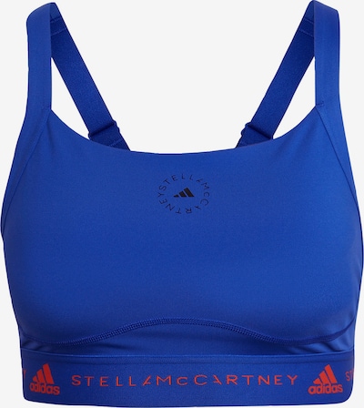 Sutien sport adidas by Stella McCartney pe albastru, Vizualizare produs