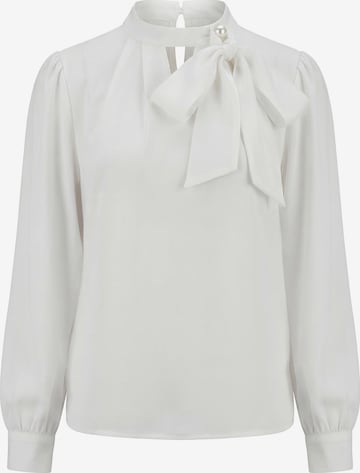 usha BLACK LABEL - Blusa en blanco: frente