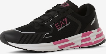 EA7 Emporio Armani Sportschuh in Schwarz: predná strana