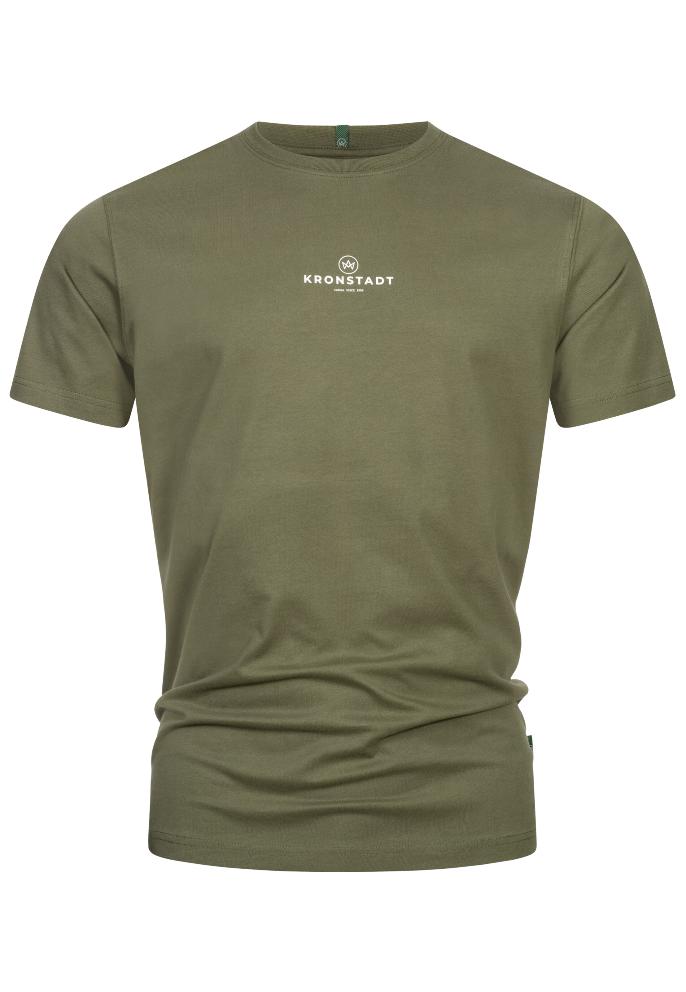 Kronstadt Shirt 'Conrad' in Groen: voorkant