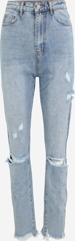 Missguided Tall Regular Jeans in Blue: front