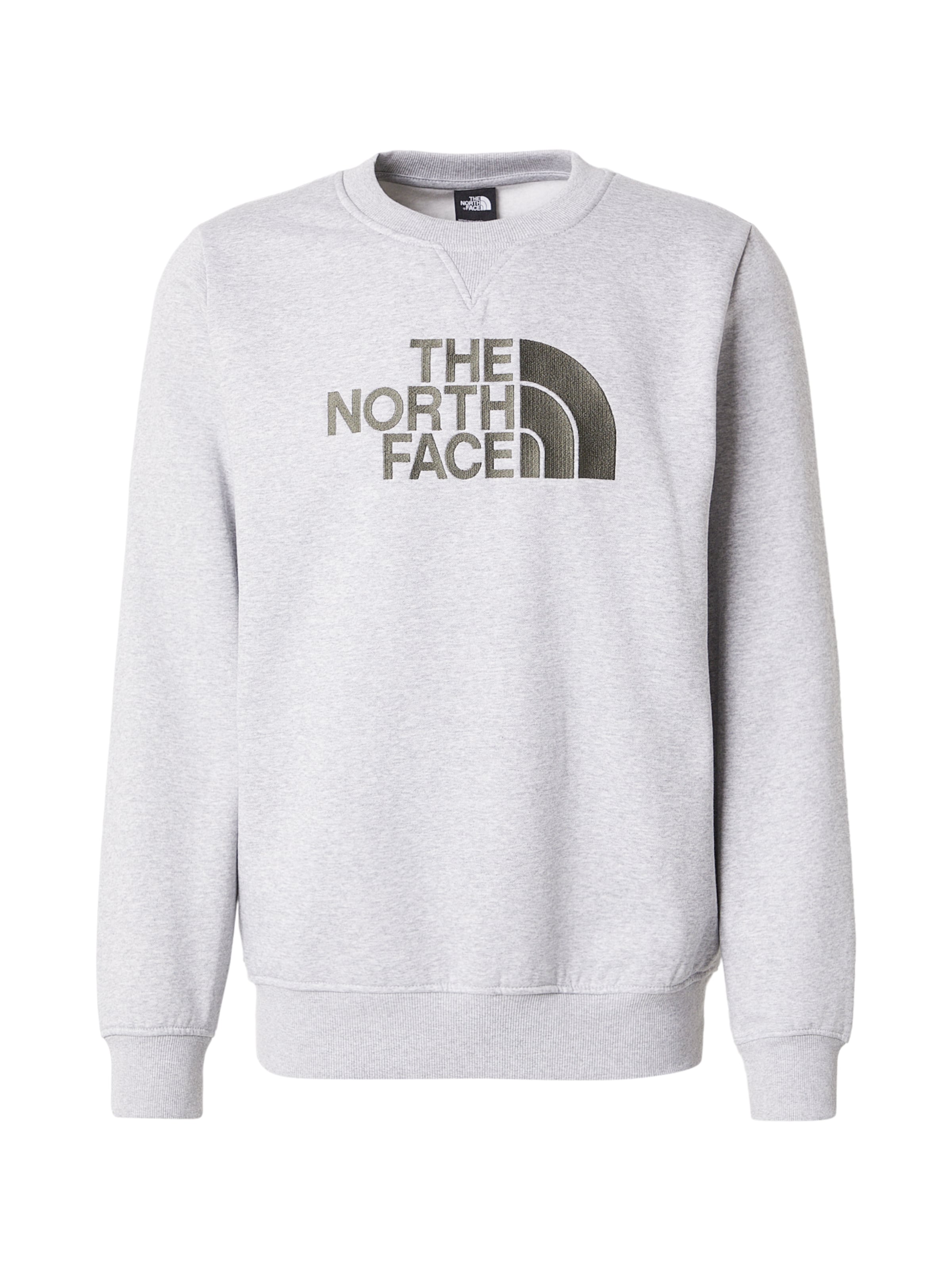 THE NORTH FACE Суичър 'DREW PEAK' в сиво: отпред