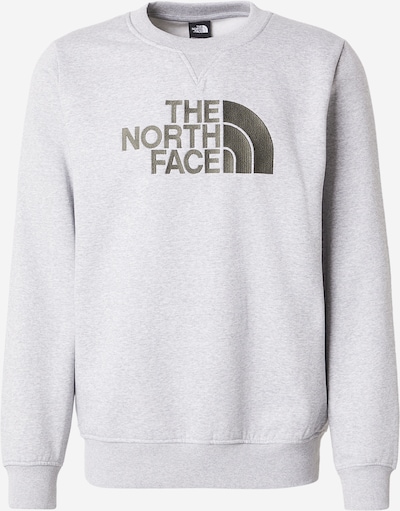 THE NORTH FACE Collegepaita 'DREW PEAK' värissä vaaleanharmaa / oliivi, Tuotenäkymä