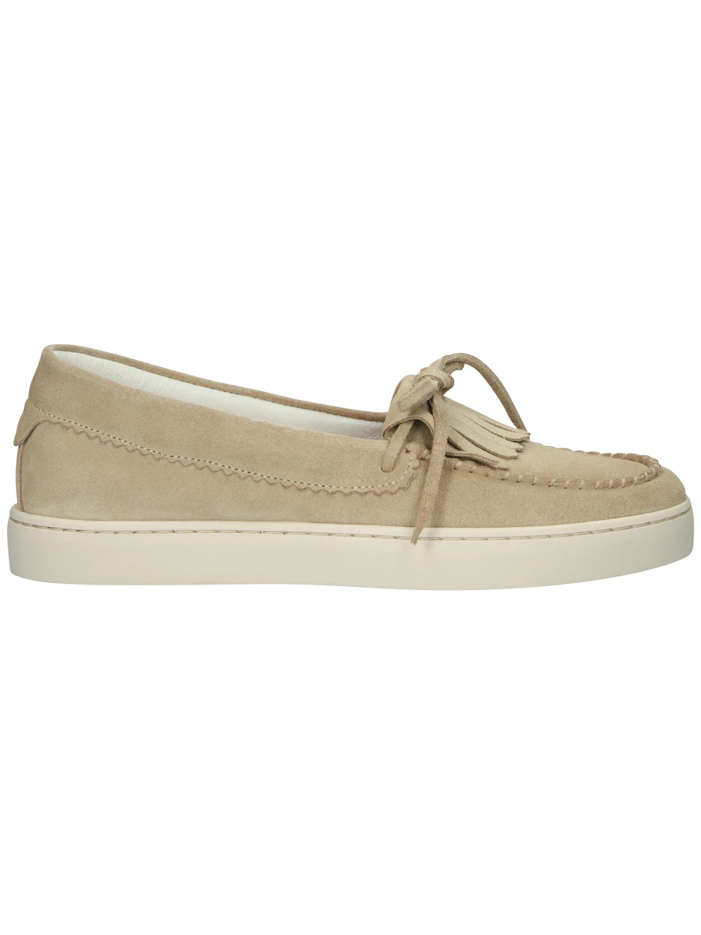 BLACKSTONE Mokassin 'Zircon' in Beige: Vorderseite