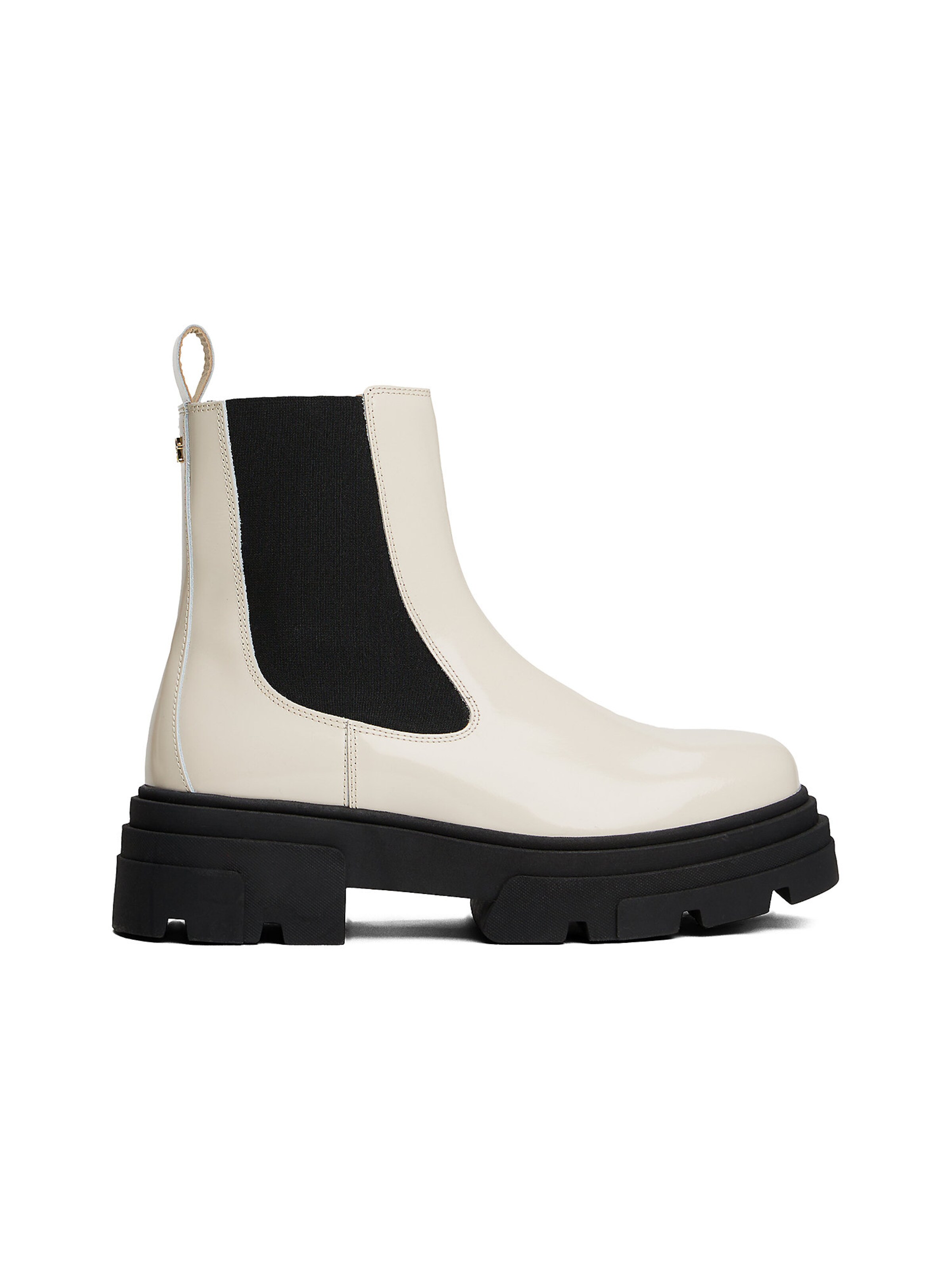 TOMMY HILFIGER Chelsea boots in White
