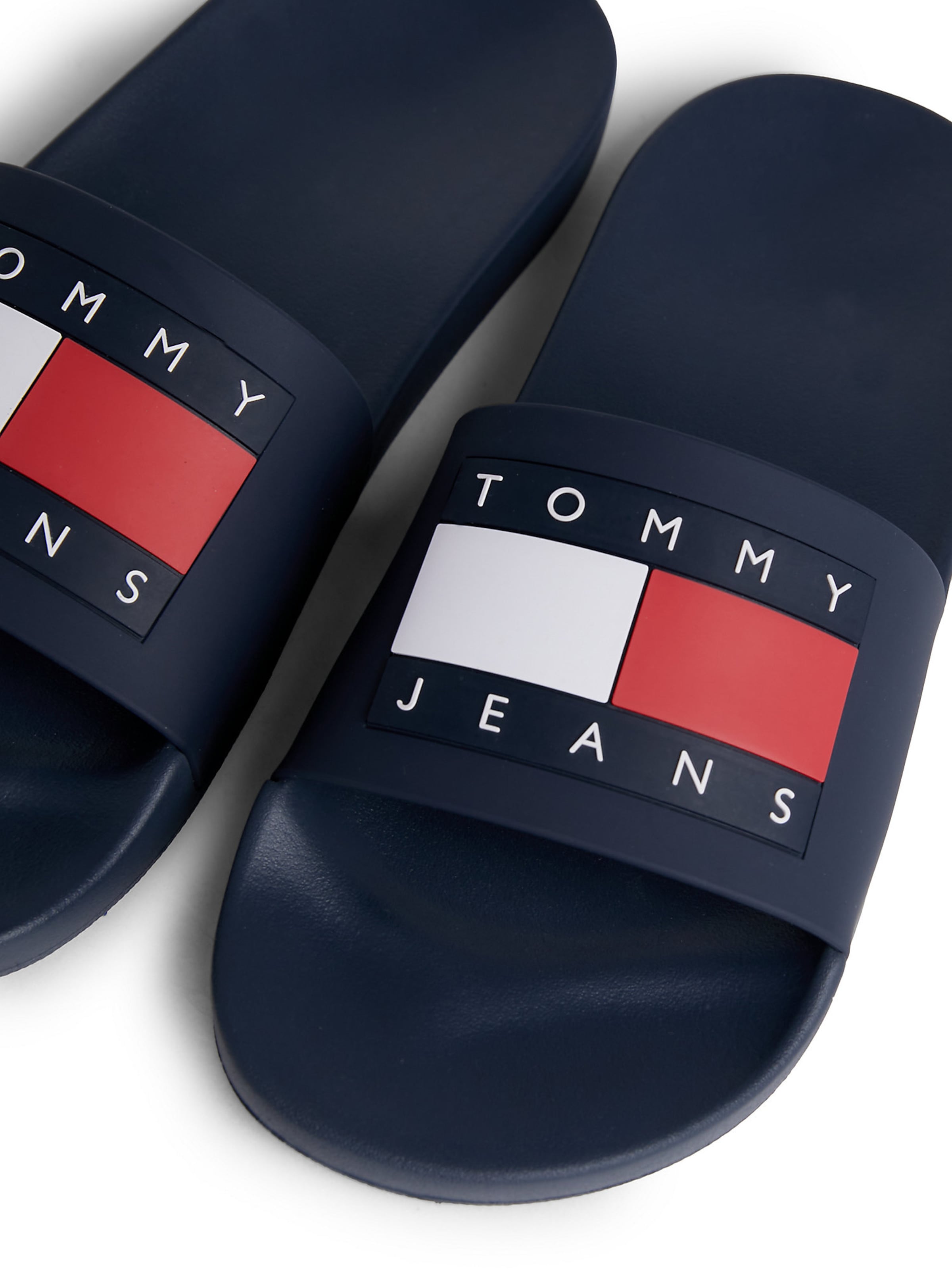 Tommy Jeans Šľapky 'Essential' - Modrá