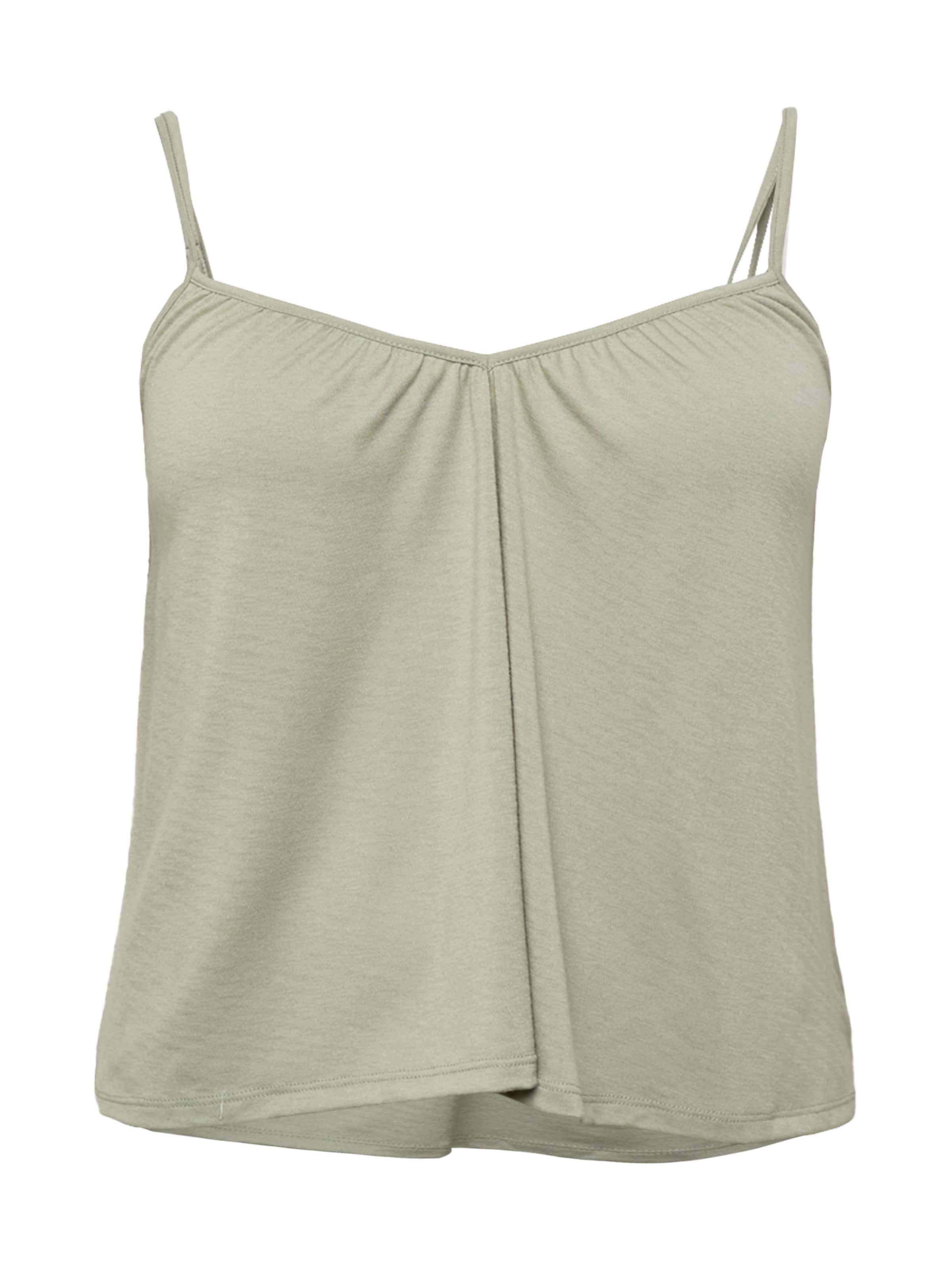 ABOUT YOU Curvy Top 'Lotti' in Green: front